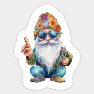 Hippie Gnome #14 Sticker